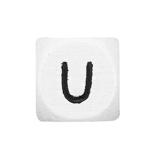 Wooden Letters U – white | Rico Design, 