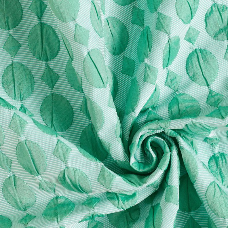 Cloqué dots and diamonds – sage/ice blue,  image number 3