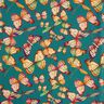 Outdoor Fabric Canvas Butterflies – light petrol,  thumbnail number 1