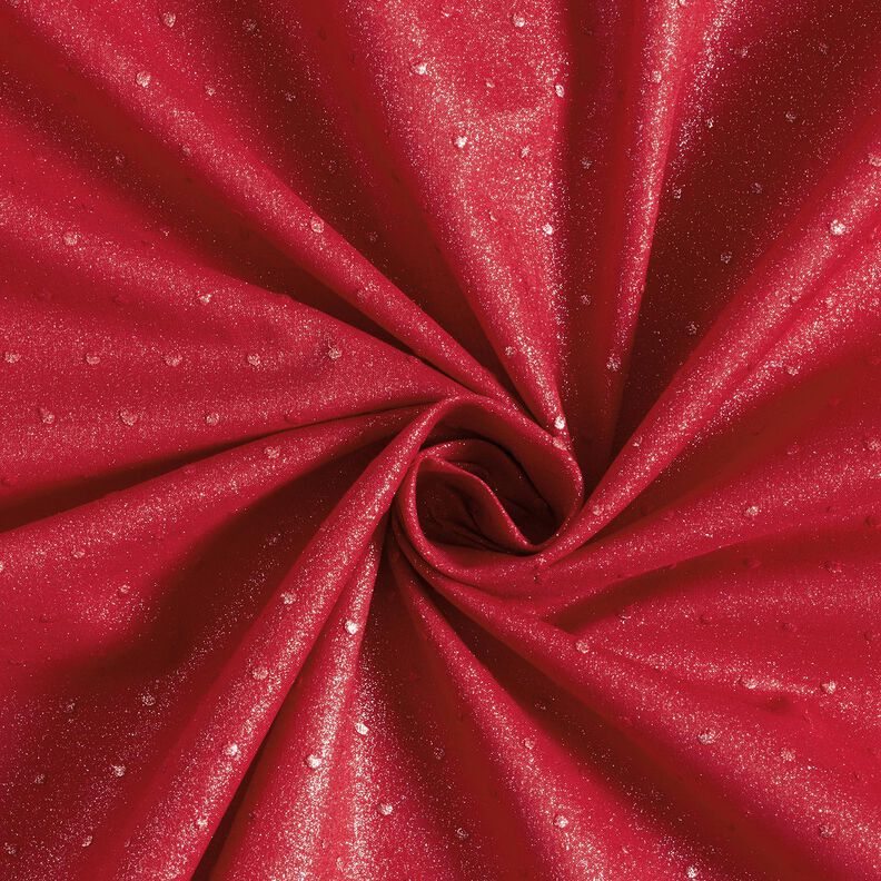 Shimmer dobby cotton batiste – red,  image number 3