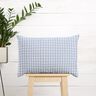 Cotton Vichy check 1 cm – light wash denim blue/white,  thumbnail number 6