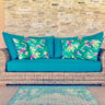 Outdoor Fabric Canvas Tropical Jungle – turquoise,  thumbnail number 7