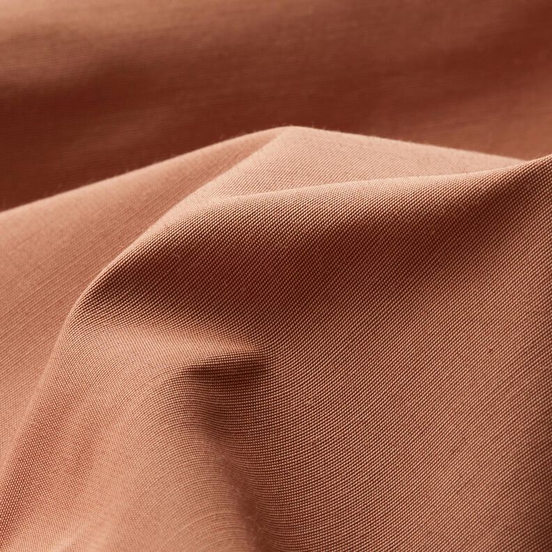 Plain water-repellent raincoat fabric – copper,  image number 2