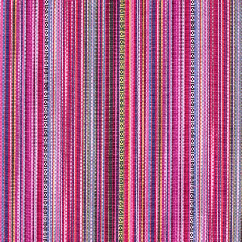 Decor Fabric Jacquard Fine Stripes – purple/berry, image number 1