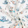 Cotton Jersey helicopters and kites Digital Print – ivory/light turquoise,  thumbnail number 3