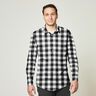 Shirting Fabric Large baker's check – white/black,  thumbnail number 5