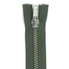 Zip divisible | Metal silver (567) | YKK, 
