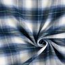 Checked cotton-viscose-flannel – indigo,  thumbnail number 3