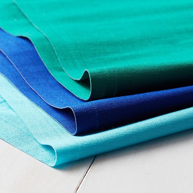 Outdoor Deckchair fabric Plain 44 cm – royal blue,  image number 3