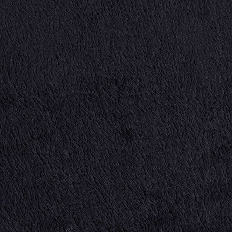 Plain cotton sherpa – black,  image number 1