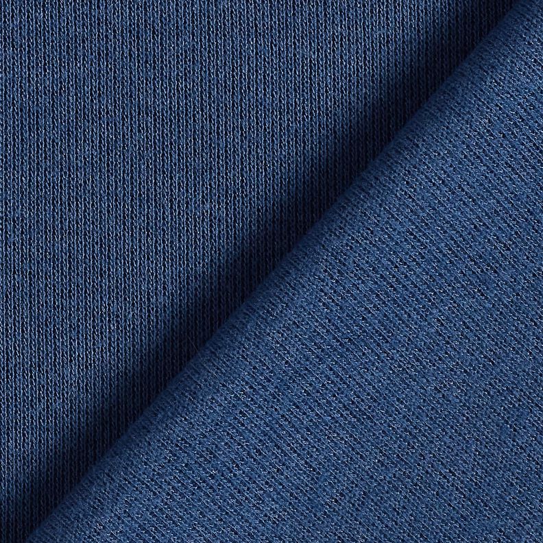 Knit Fabric Viscose Blend Super soft – navy blue,  image number 3