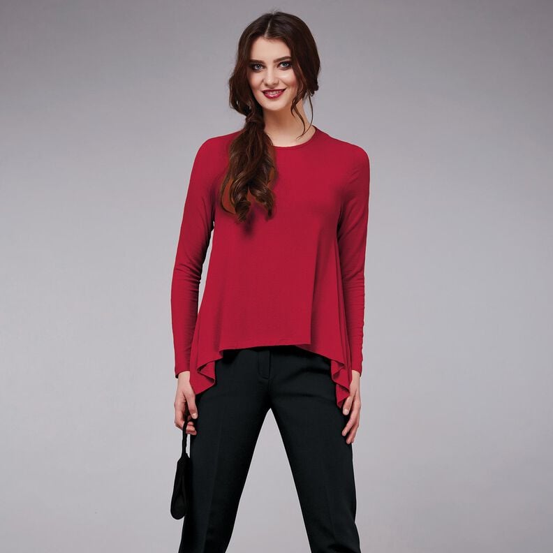 Viscose Stretch Plain – denim blue,  image number 7