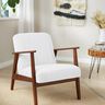 Upholstery Fabric Sheepskin look – white,  thumbnail number 6