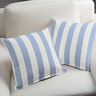 Awning fabric stripey Toldo – white/light blue,  thumbnail number 4