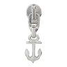 Anchor zip pull, 5 mm  | Prym – silver metallic,  thumbnail number 1