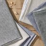 Linen Cotton Blend broad stripes – midnight blue/white,  thumbnail number 5
