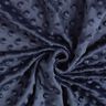 Cosy Fleece Embossed Dots – navy blue,  thumbnail number 3