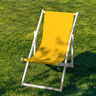 Outdoor Deckchair fabric Plain 44 cm – yellow,  thumbnail number 4