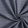 Shirt fabric double check – navy blue/burgundy,  thumbnail number 3