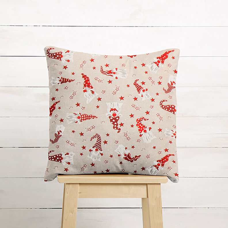 Canvas Decor Fabric Elves – beige,  image number 9