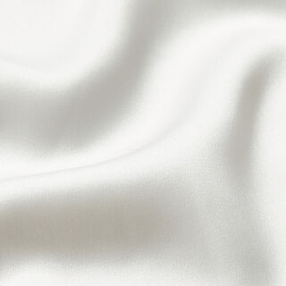 Plain polyester satin – white, 