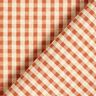 Seersucker Cotton woven check – terracotta/light beige,  thumbnail number 4