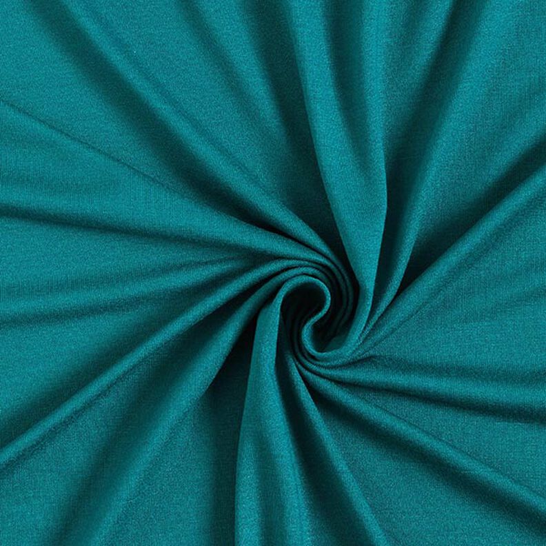 Lightweight Viscose Jersey – petrol,  image number 1
