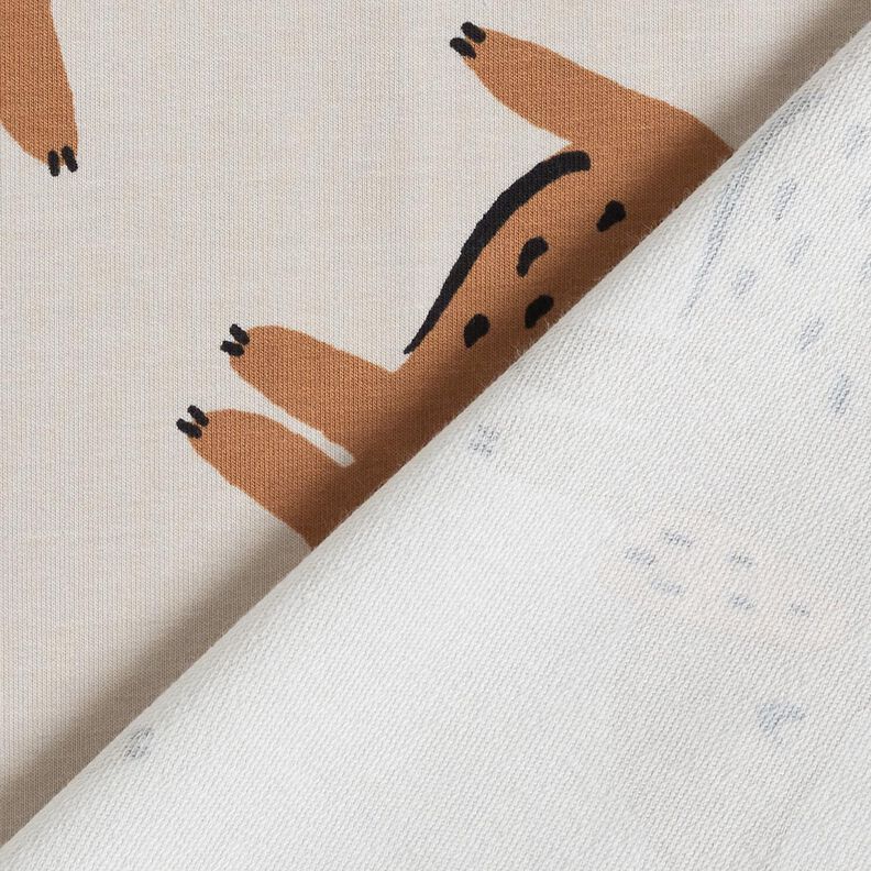 French Terry large dachshunds – light taupe,  image number 4