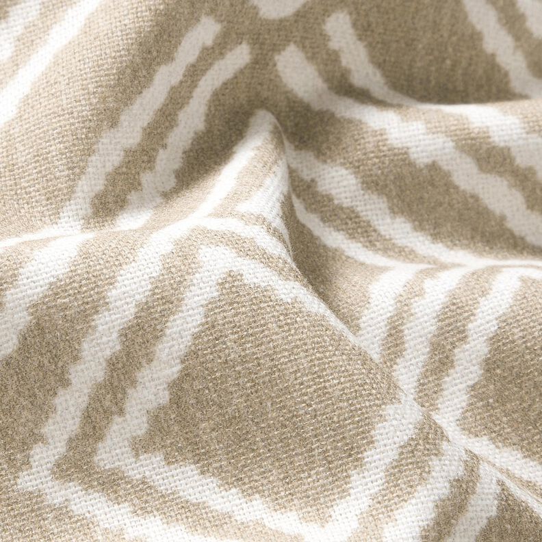 Decor Fabric Half Panama Ethnic motif – anemone, image number 2