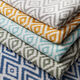 Outdoor fabric jacquard Ethno – blue,  thumbnail number 5