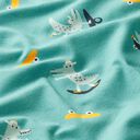 Cotton Jersey Skating crocodile | PETIT CITRON – mint, 