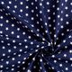 Cotton Poplin Medium Stars – navy blue/white,  thumbnail number 5