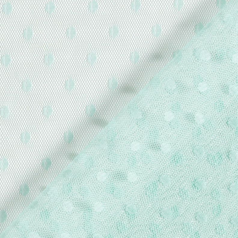 Dots soft mesh – pale mint,  image number 5