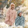 Plain raincoat fabric – light dusky pink,  thumbnail number 7