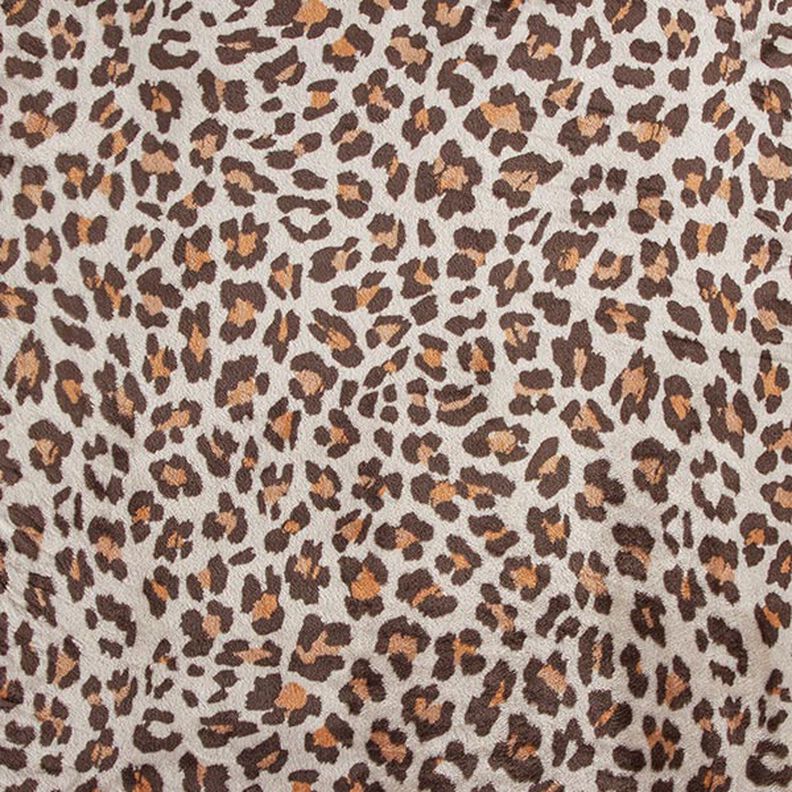Cosy Fleece large leopard print – natural/black brown,  image number 1