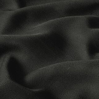 Blackout fabric Herringbone – black, 