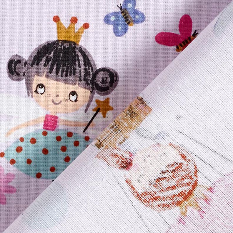 Cotton Cretonne princess – pastel violet,  image number 4