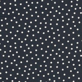 Lining Fabric Polka dots – navy blue, 