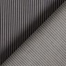 Shirt fabric vertical stripes – black/grey,  thumbnail number 4