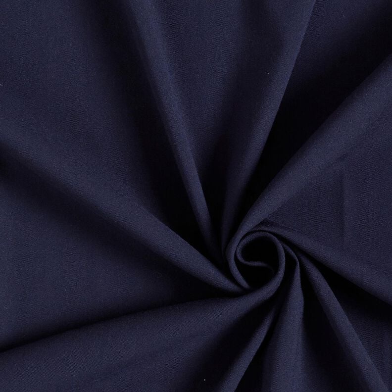 Viscose Stretch Plain – navy blue,  image number 1