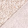 Double Gauze/Muslin Watercolor leopard print Digital Print – ivory,  thumbnail number 4
