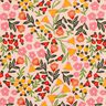 Coated Cotton Flower Meadow – light beige/pink,  thumbnail number 1