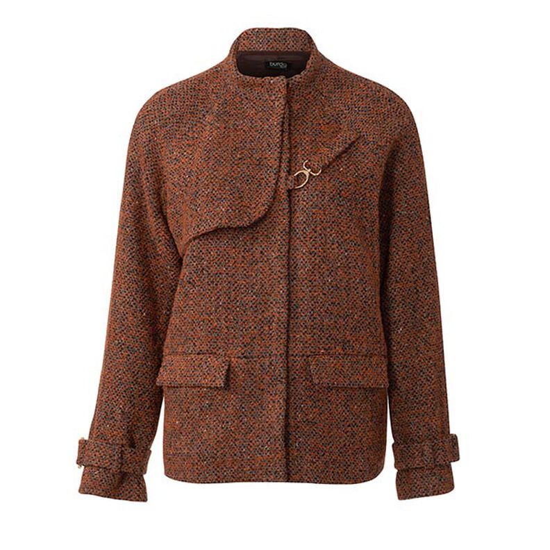 Jacket / coat raglan sleeves and stand-up collar | Burda 5974 | 34-44,  image number 6