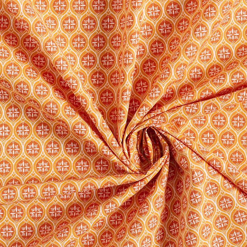 Cotton Cretonne Tile Ornaments – orange,  image number 3