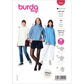 sweater | Burda 5963 | 34-48, 