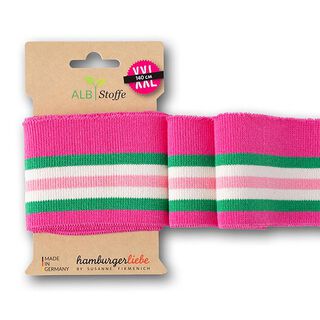 GOTS Organic knit ribbing CUFF ME COLLEGE [140 cm | 7 cm] | Albstoffe | Hamburger Liebe, 