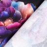 Cotton Jersey Magical Flowers | Glitzerpüppi  – midnight blue/purple,  thumbnail number 4