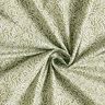Cotton Cretonne Mini leaves – light khaki/white,  thumbnail number 3