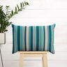 Outdoor Deckchair fabric Longitudinal stripes 45 cm – almond/petrol,  thumbnail number 7