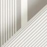 Outdoor Fabric Canvas stripe mix – light grey/white,  thumbnail number 5